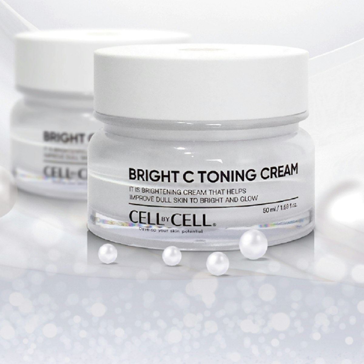 CELL BY CELL - BRIGHT C TONING CREAM 50 ml.