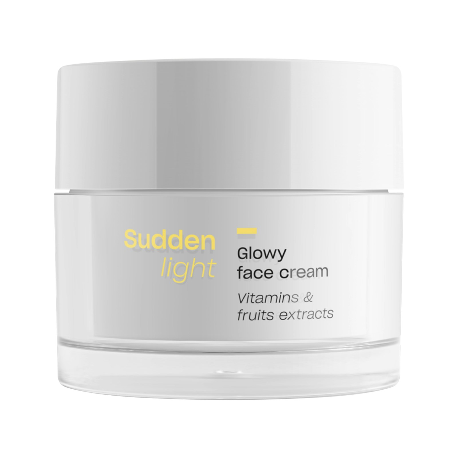 MIA PRO SKIN - SUDDEN LIGHT GLOWY FACE CREAM 50 ml.