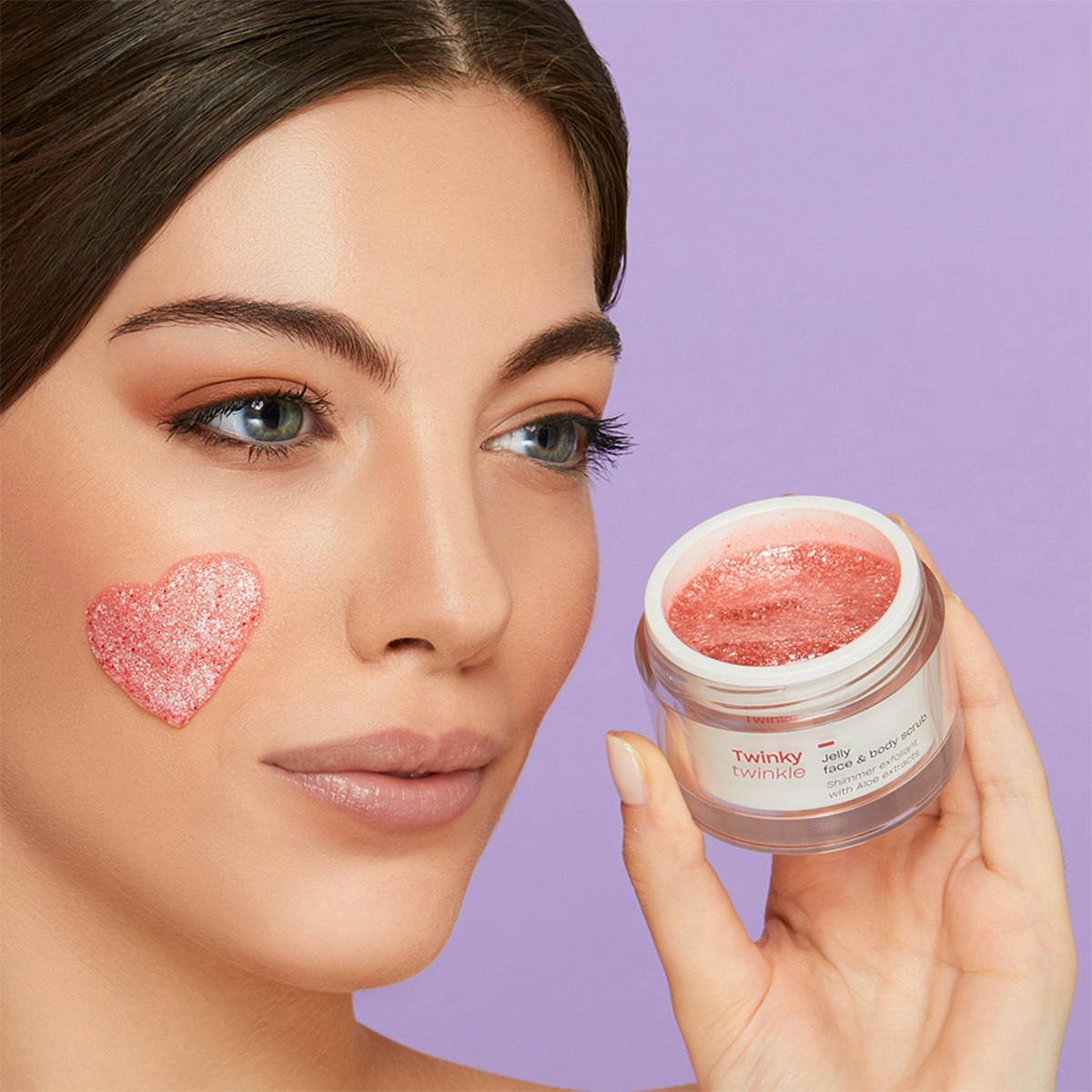 MIA PRO SKIN - TWINKY TWINKLE JELLY FACE & BODY SCRUB 50 ml.