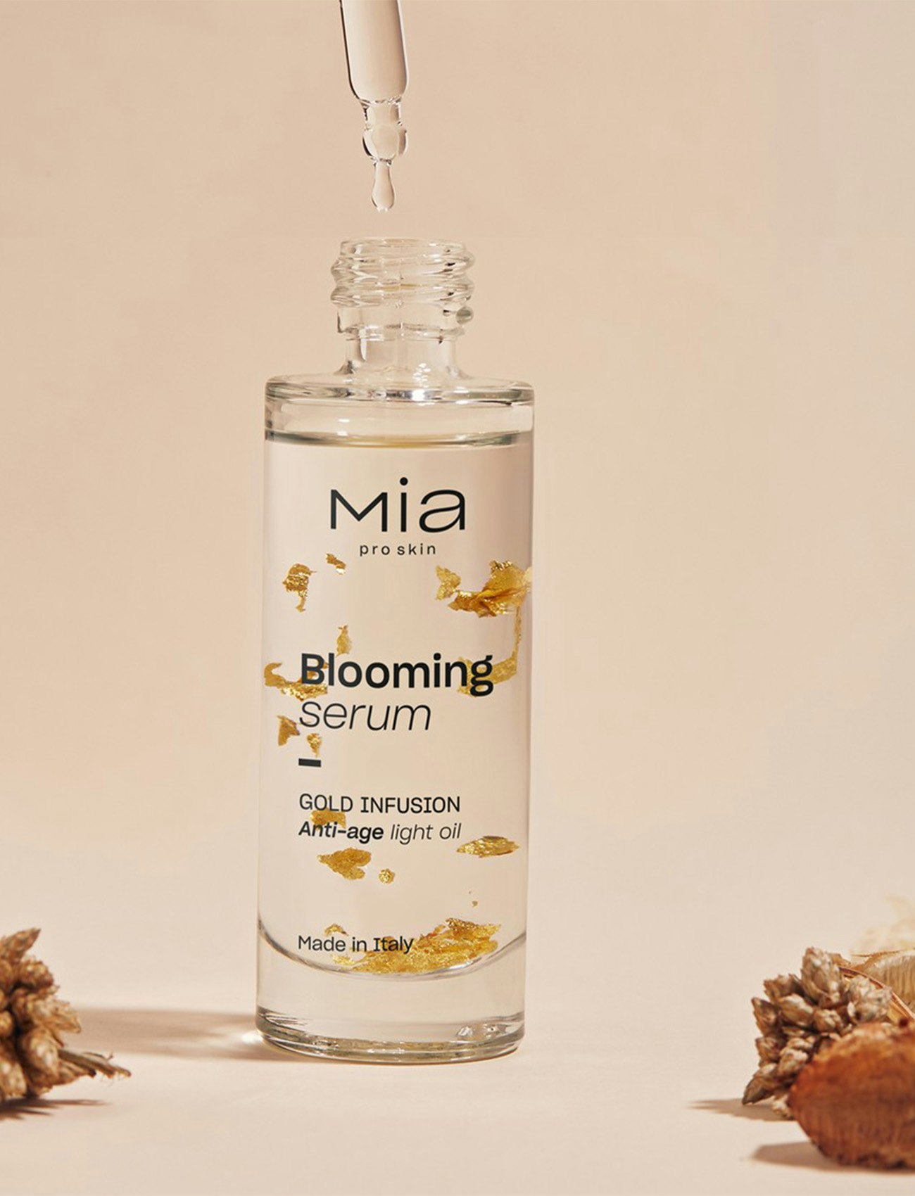 MIA PRO SKIN - BLOOMING SERUM GOLD INFUSION 30 ml.