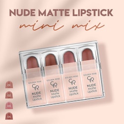 GR NUDE LOOK MATTE LIPSTICK (MINI) MIX