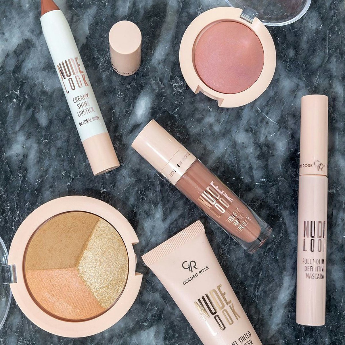 GR NUDE LOOK MATTE BAKED EYESHADOW