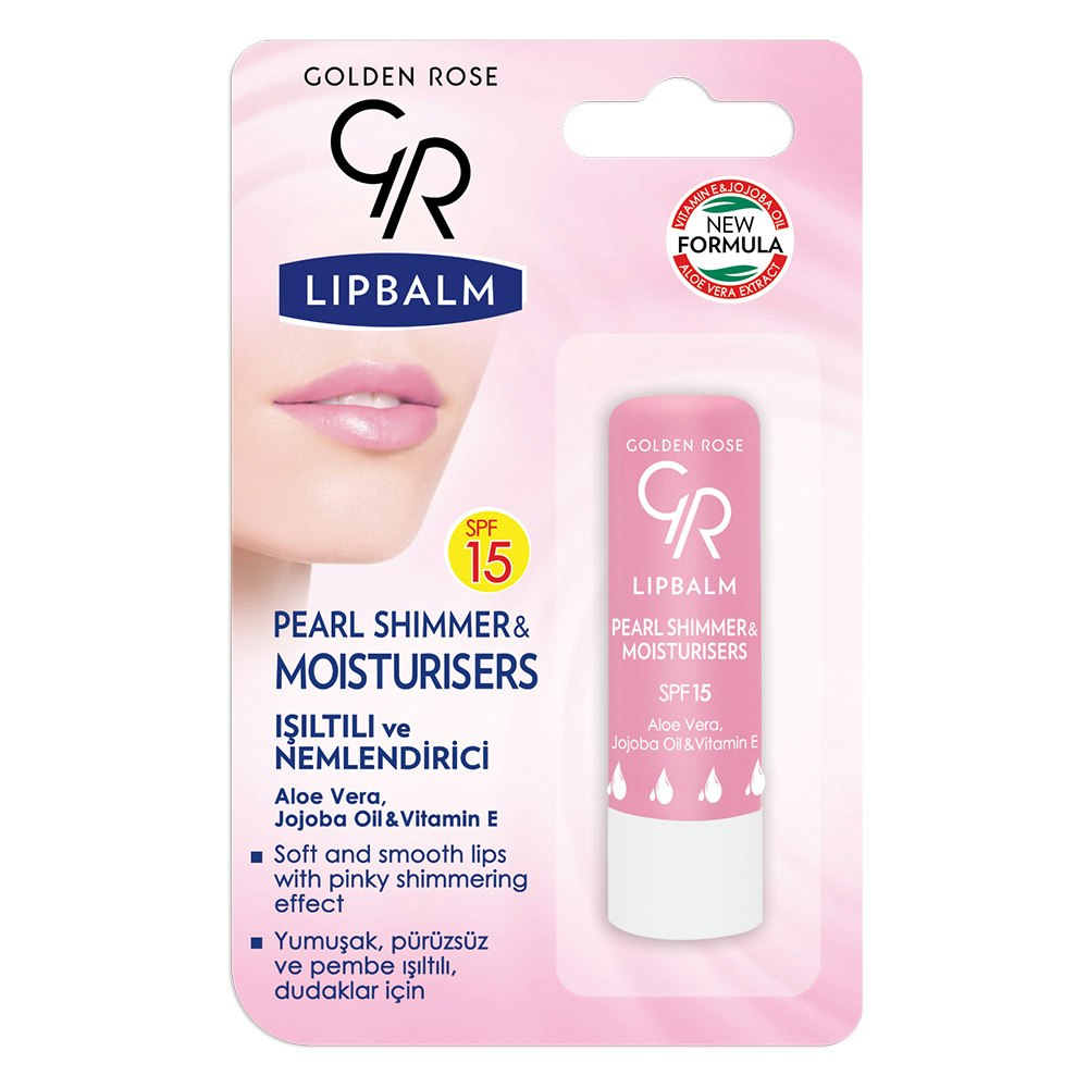 GR LIPBALM PEARL SHIMMER&MOISTURIZERS  SPF 15