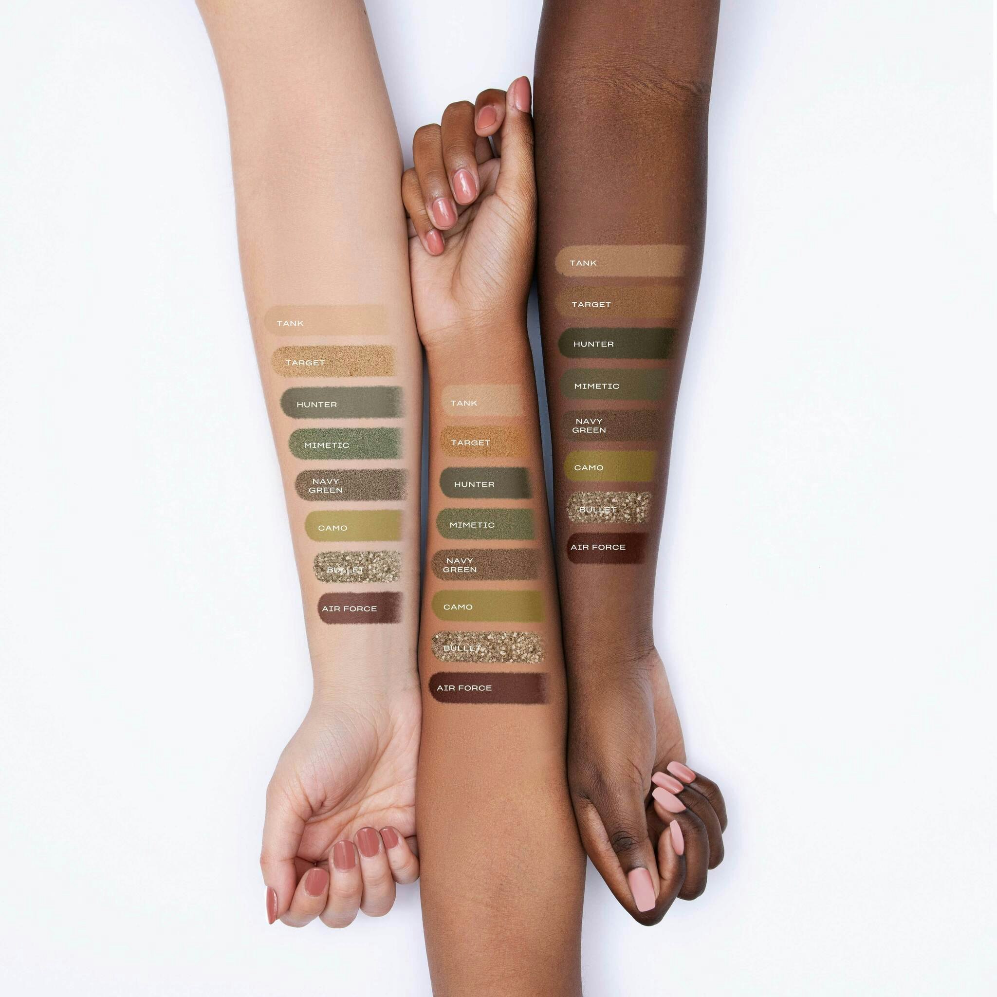 MIA MAKEUP - EYE PALETTE ARMY GREEN