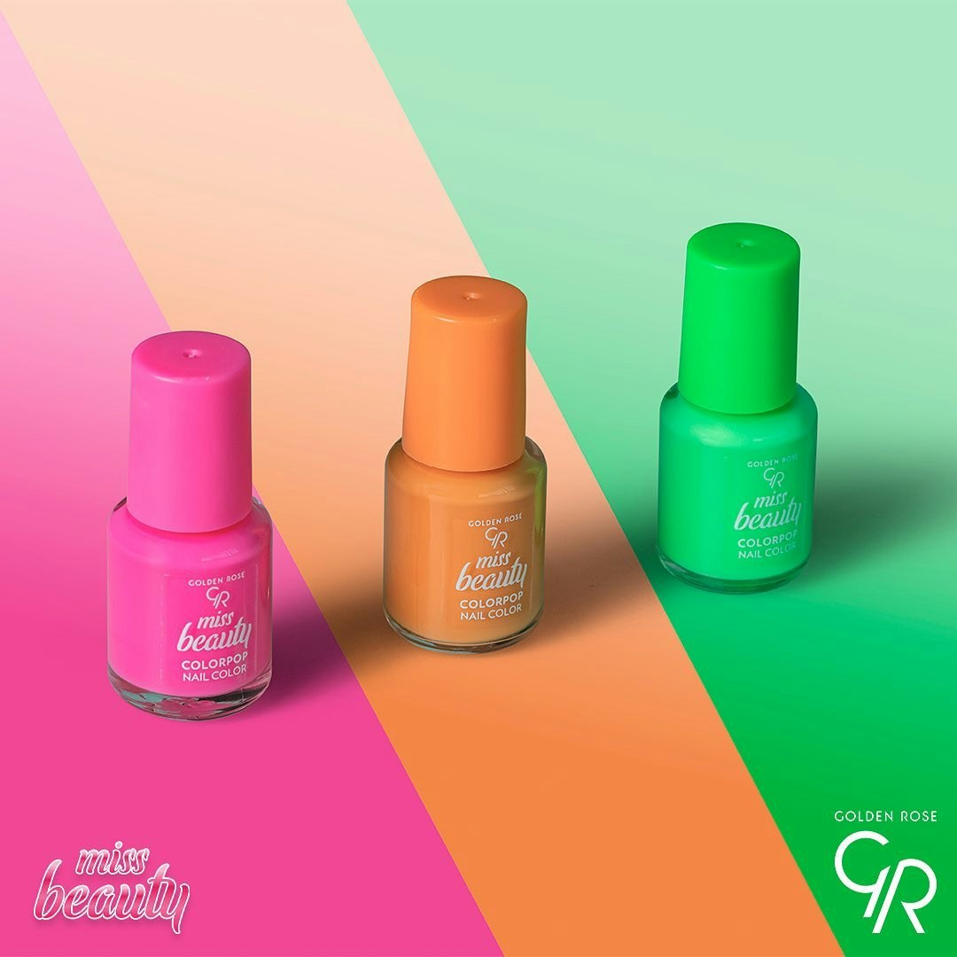 GR MISS BEAUTY COLORPOP TRIO NAIL COLORS