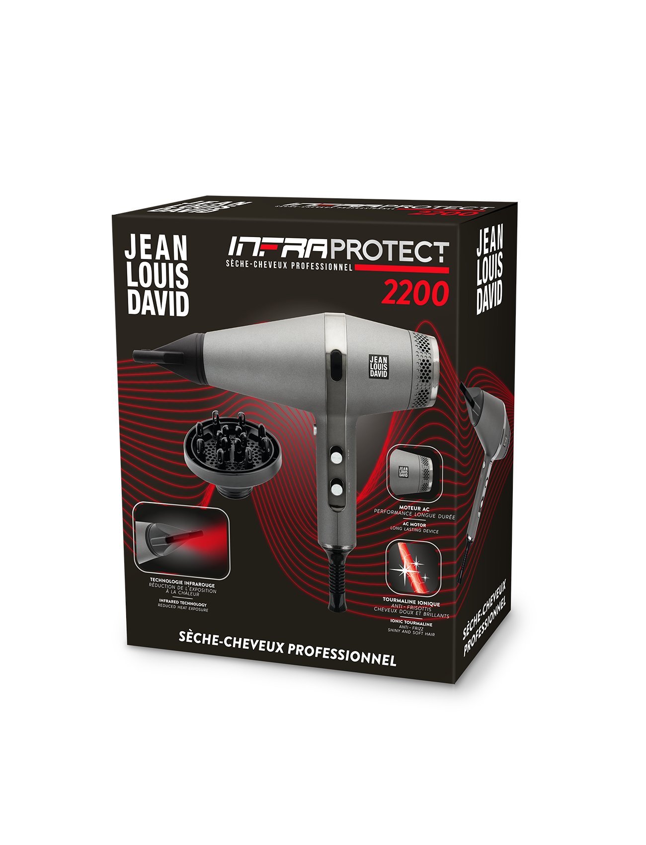 JLD - PROFESSIONAL INFRA-RED HAIRDRYER