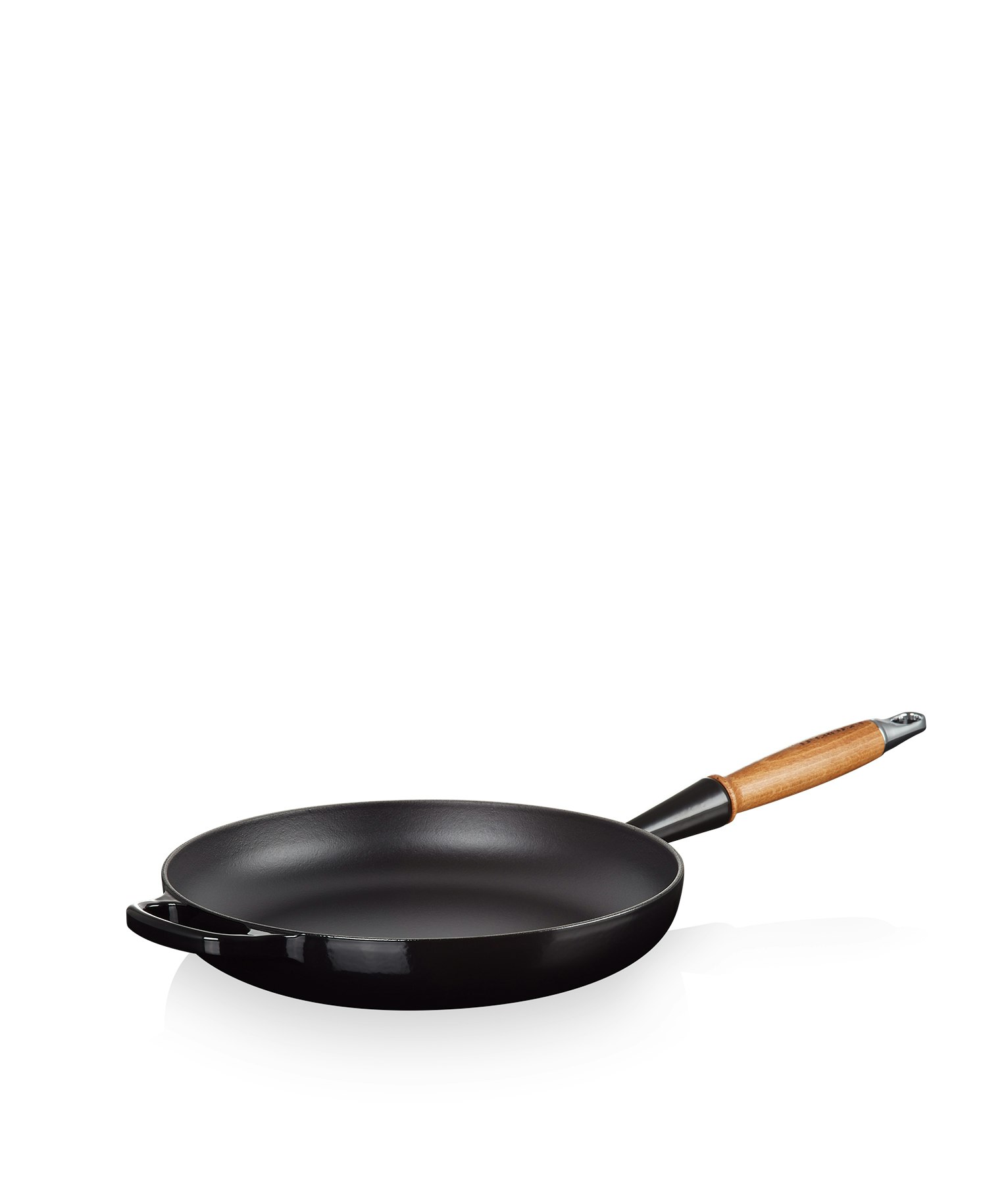 Le Creuset – Stekpanna / trähandtag 28cm