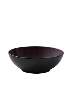 BITZ salladsskål Dia. 30 x 10 cm svart/lila