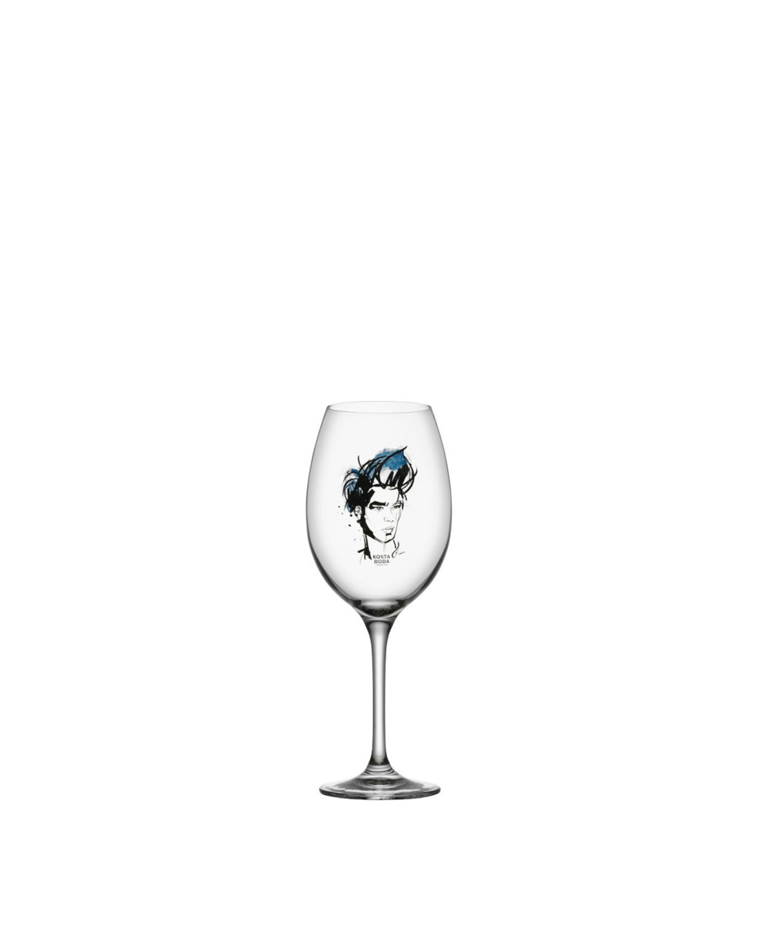 Kosta boda All about you/miss him blå 2-pack 52cl