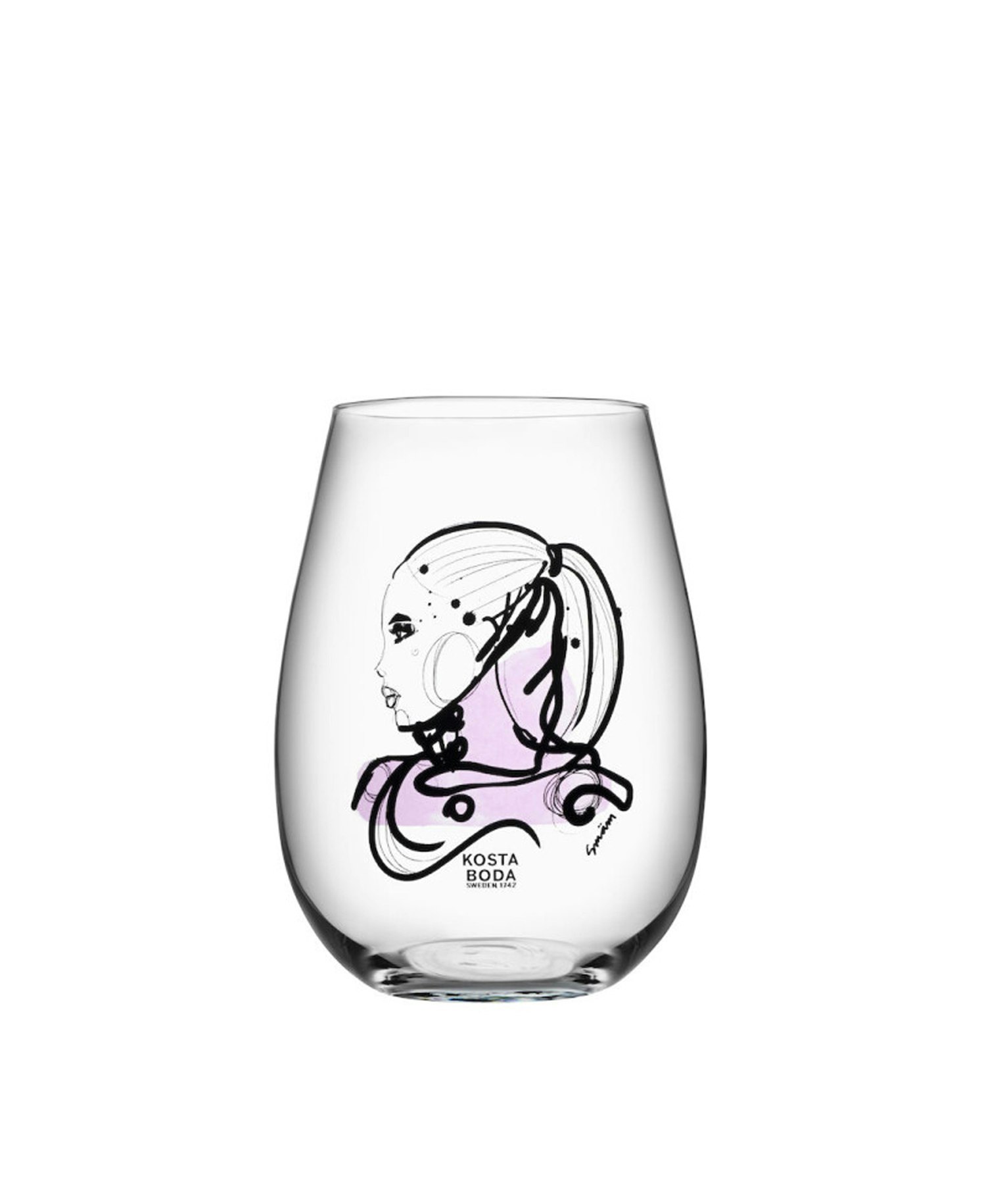 Kosta boda All about you love you tumblerglas 57cl 2 pack