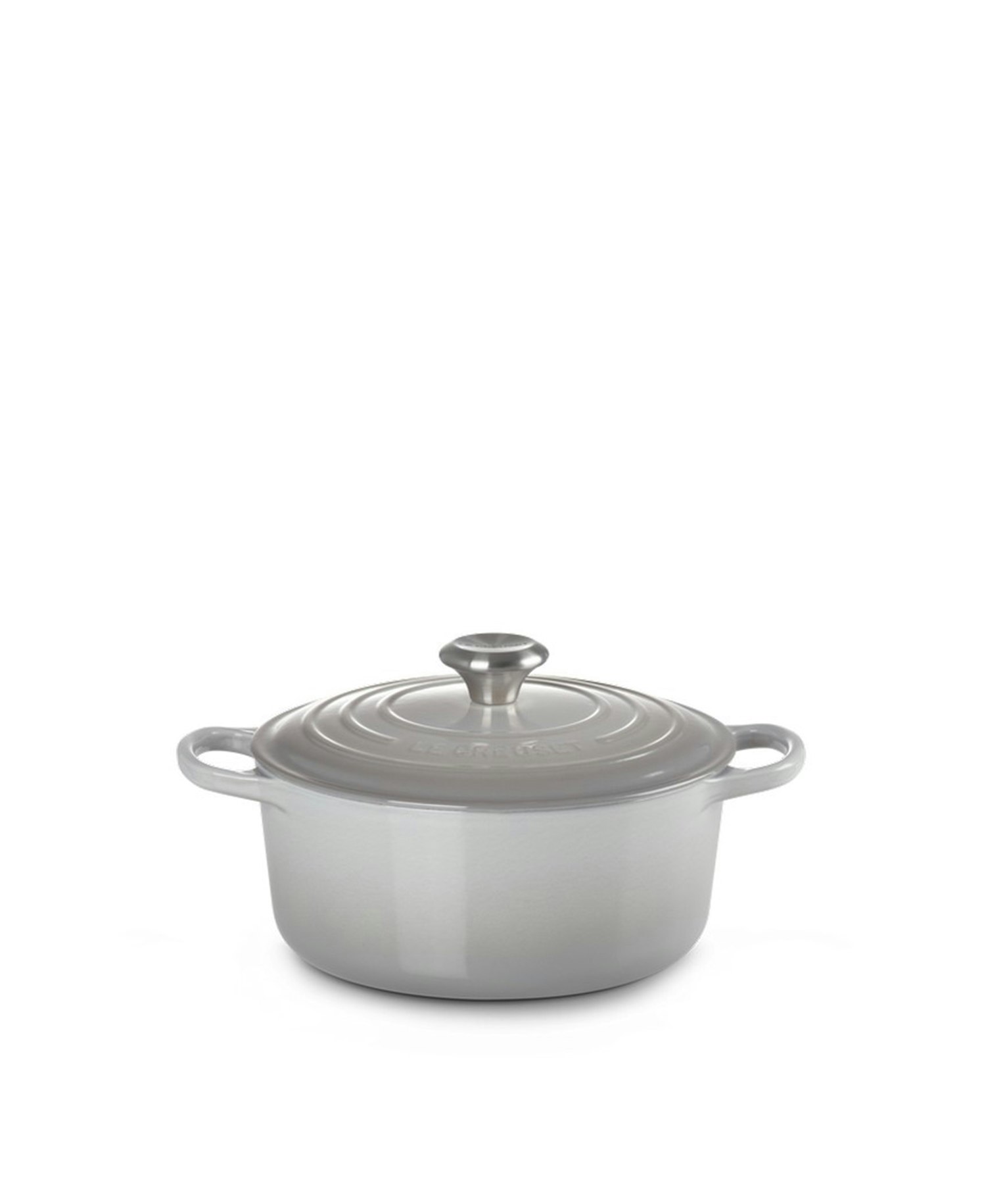 Le Creuset Signature gryta – Rund , 4,2L/24 cm - Mist Gray - STORENORDICA