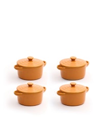 Minigrytor i keramik från Jernverket - Naranja