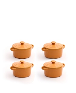 Minigrytor i keramik från Jernverket - Naranja