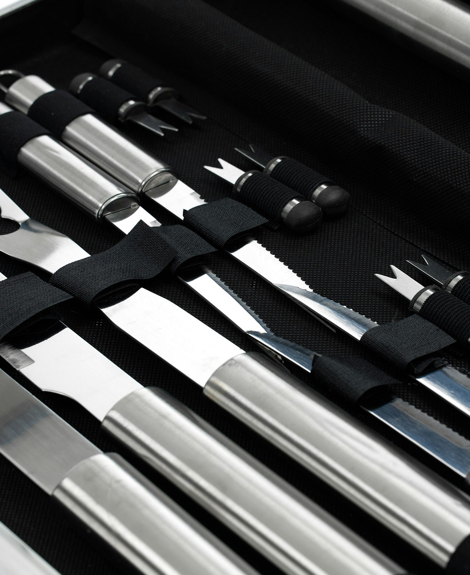 Exklusivt grillset - 18 delar