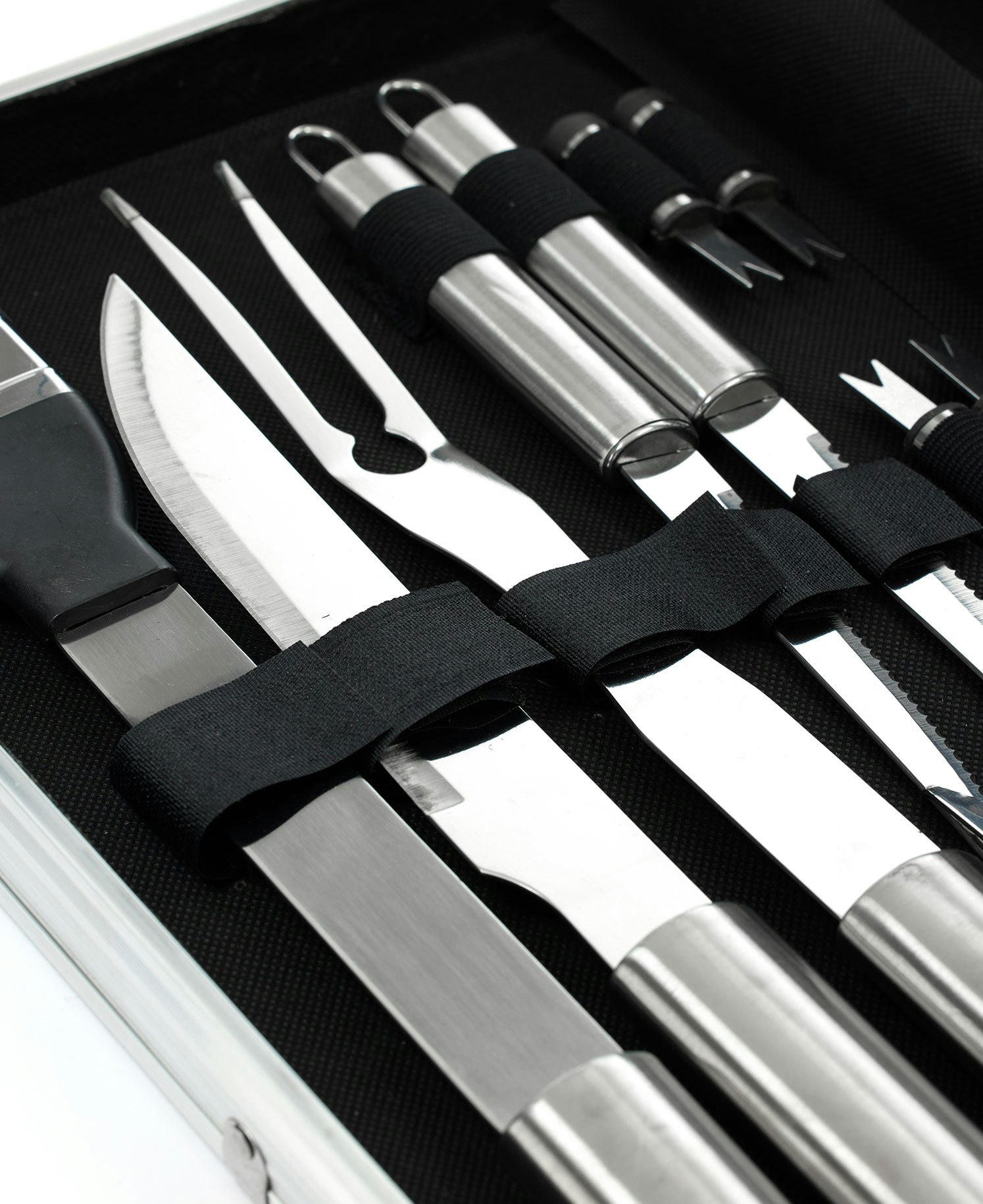 Exklusivt grillset - 18 delar