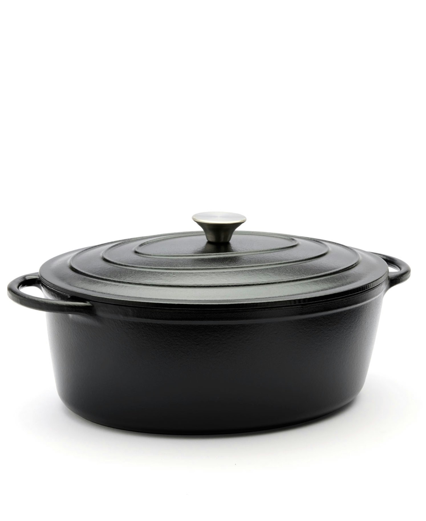 Oval Gjutjärnsgryta från Jernverket 8L - Oscuro Mate