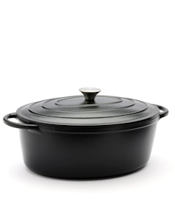 Oval Gjutjärnsgryta från Jernverket 8L - Oscuro Mate