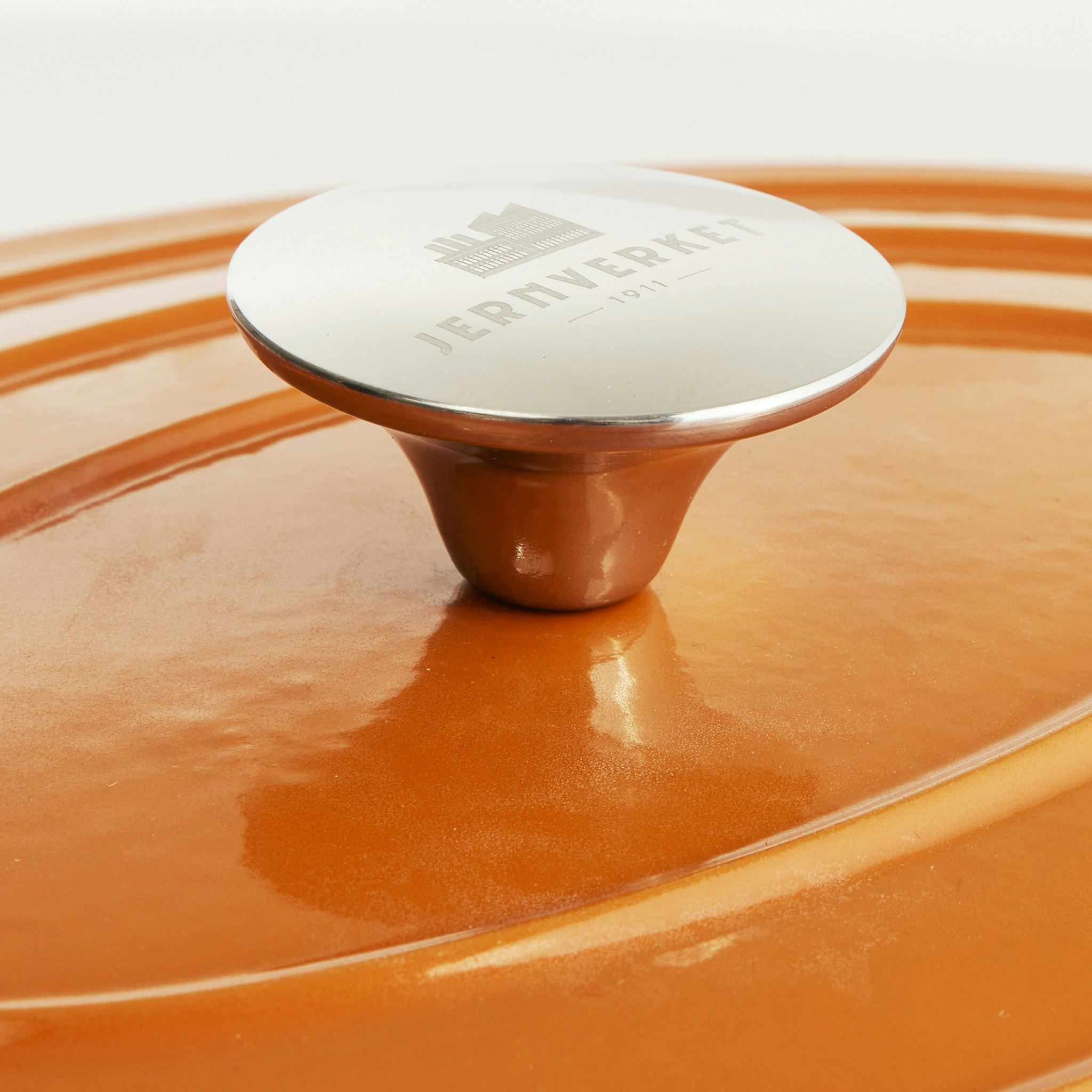 Oval Gjutjärnsgryta från Jernverket 8L - Naranja