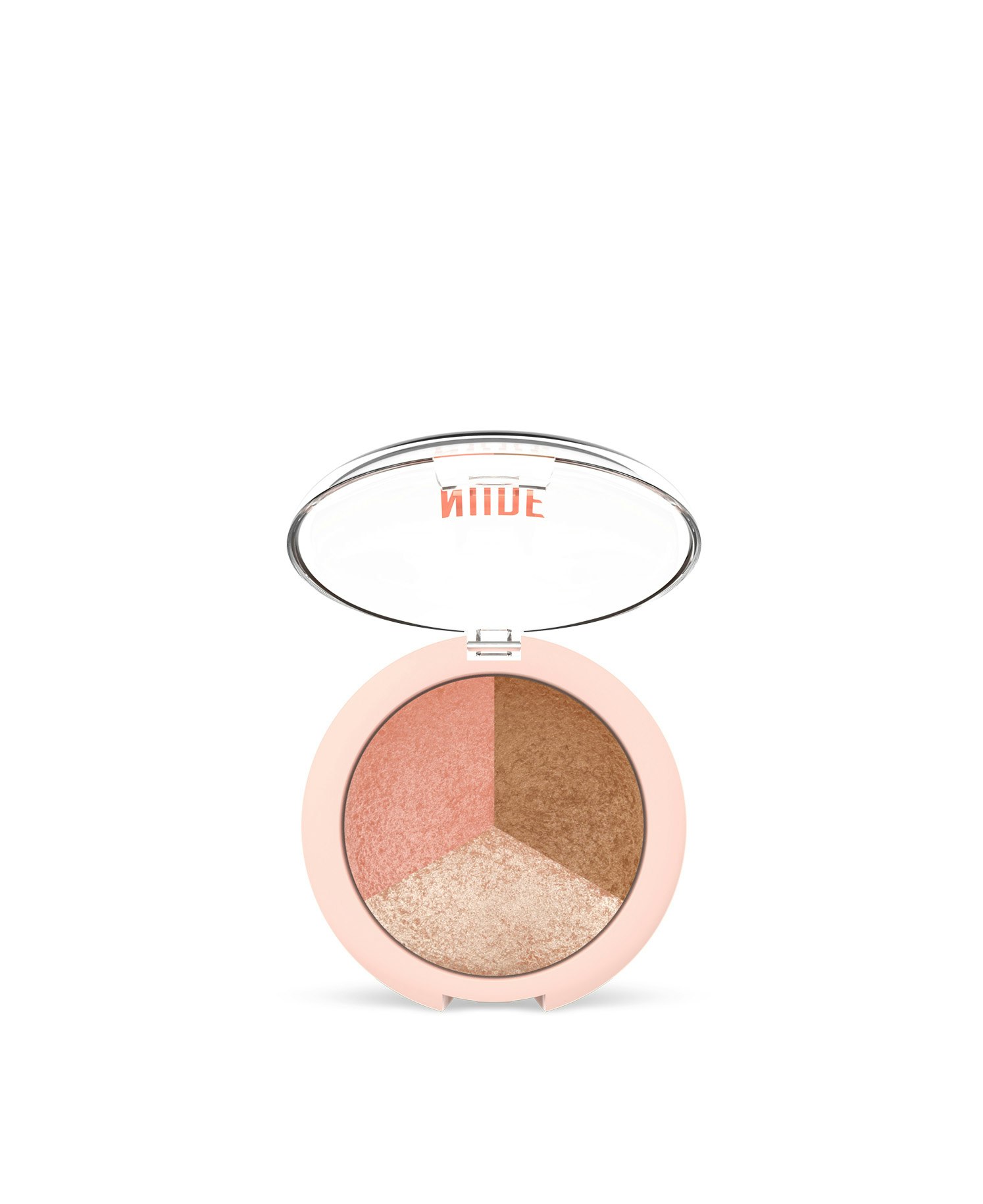 GR NUDE LOOK BAKED TRIO FACE POWDER