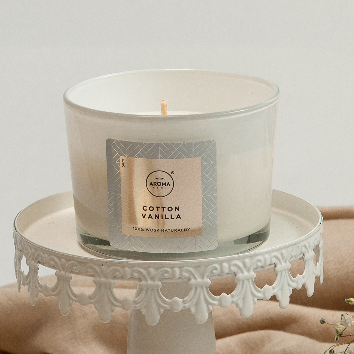 AROMA HOME ELEGANCE SERIES BOX - COTTON VANILLA