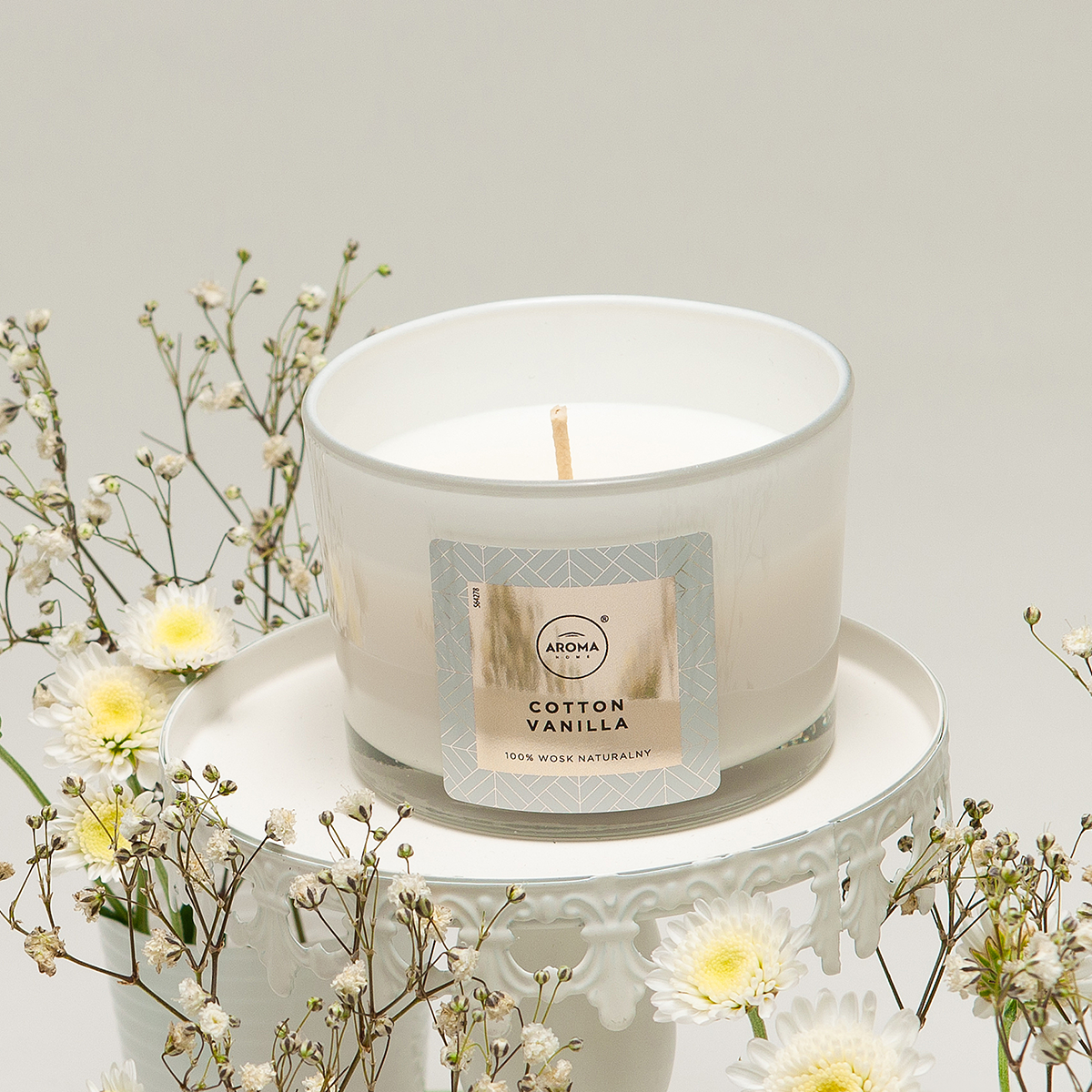 AROMA HOME ELEGANCE SERIES BOX - COTTON VANILLA