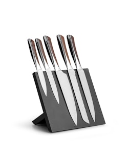 Jernverket Knivset – 5-dels Knivset med Magnetiskt Block