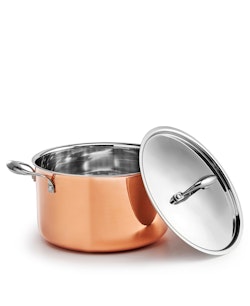 Elegant gryta med koppar från Jernverket 24 cm