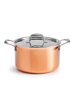 Elegant gryta med koppar från Jernverket 24 cm
