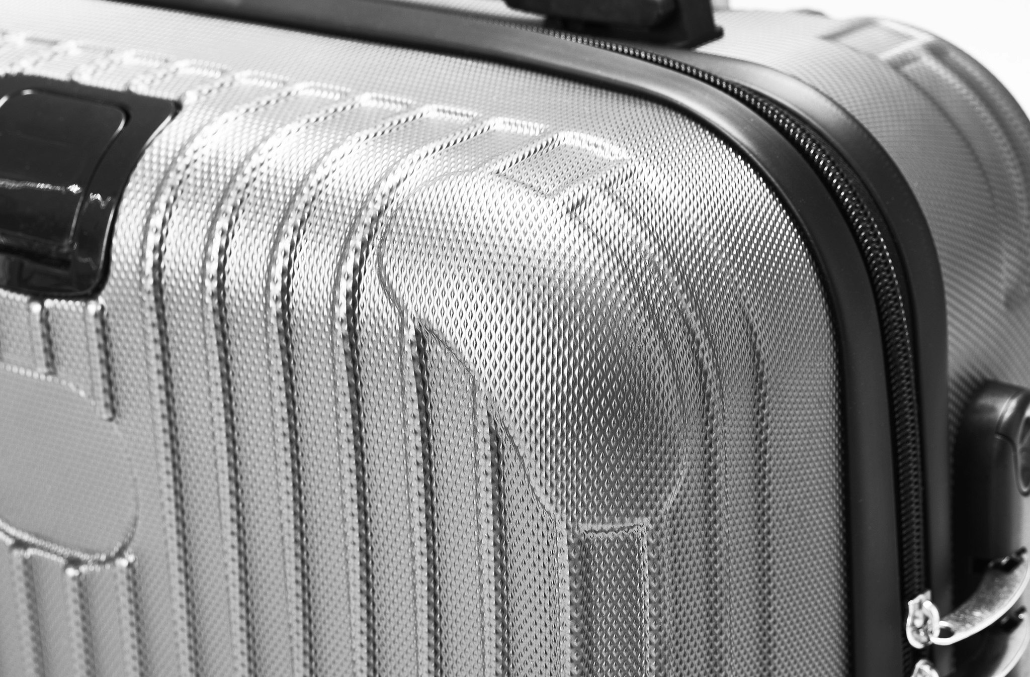 Stilren kabinväska från Sutherland & Sons – Steel grey