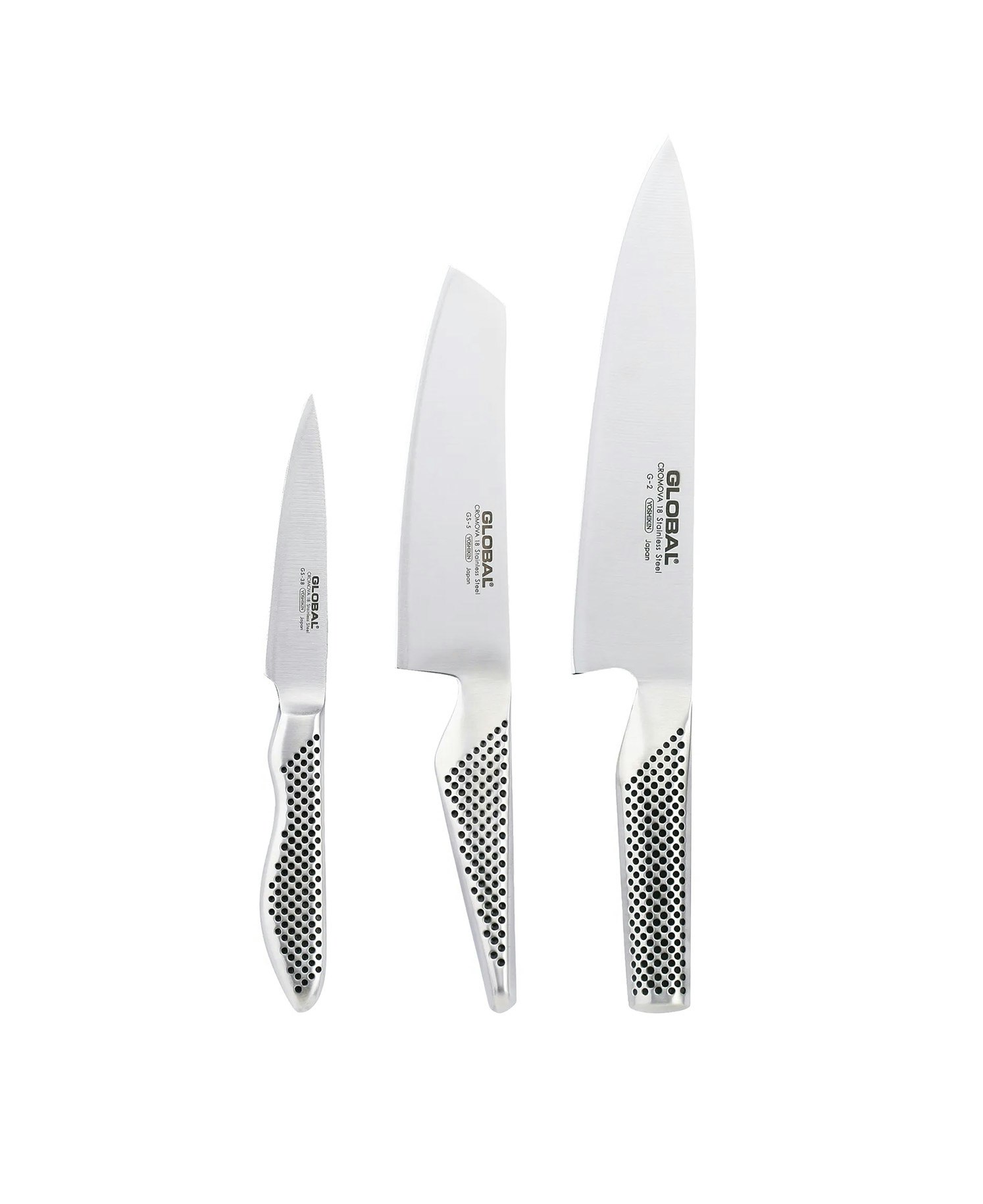 Global – Knivset 3-del G-2, GS-5, GS-38