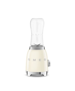 Smeg - Sportblender Cremevit, Högblank 50's Style
