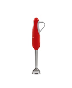 Smeg - Stavmixer Röd, Högblank 50's Style
