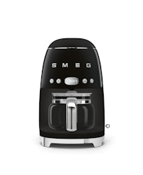 Smeg Kaffebryggare Svart, Högblank 50's Style