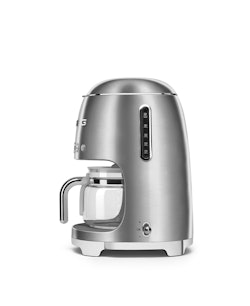 Smeg Kaffebryggare Rostfritt stål, Borstad 50's Style