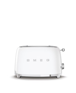 Smeg - Brödrost för 2 skivor Vit, Högblank 50's Style