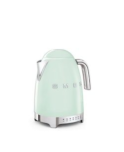 Smeg Vattenkokare med variabel temperatur Pastellgrön, Högblank 50's Style