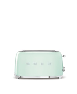 Smeg - Brödrost för 4x2 skivor Pastellgrön, Högblank 50's Style