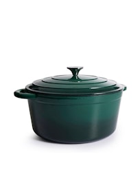 Stor Gjutjärnsgryta från Jernverket 7L - Verde Oscuro