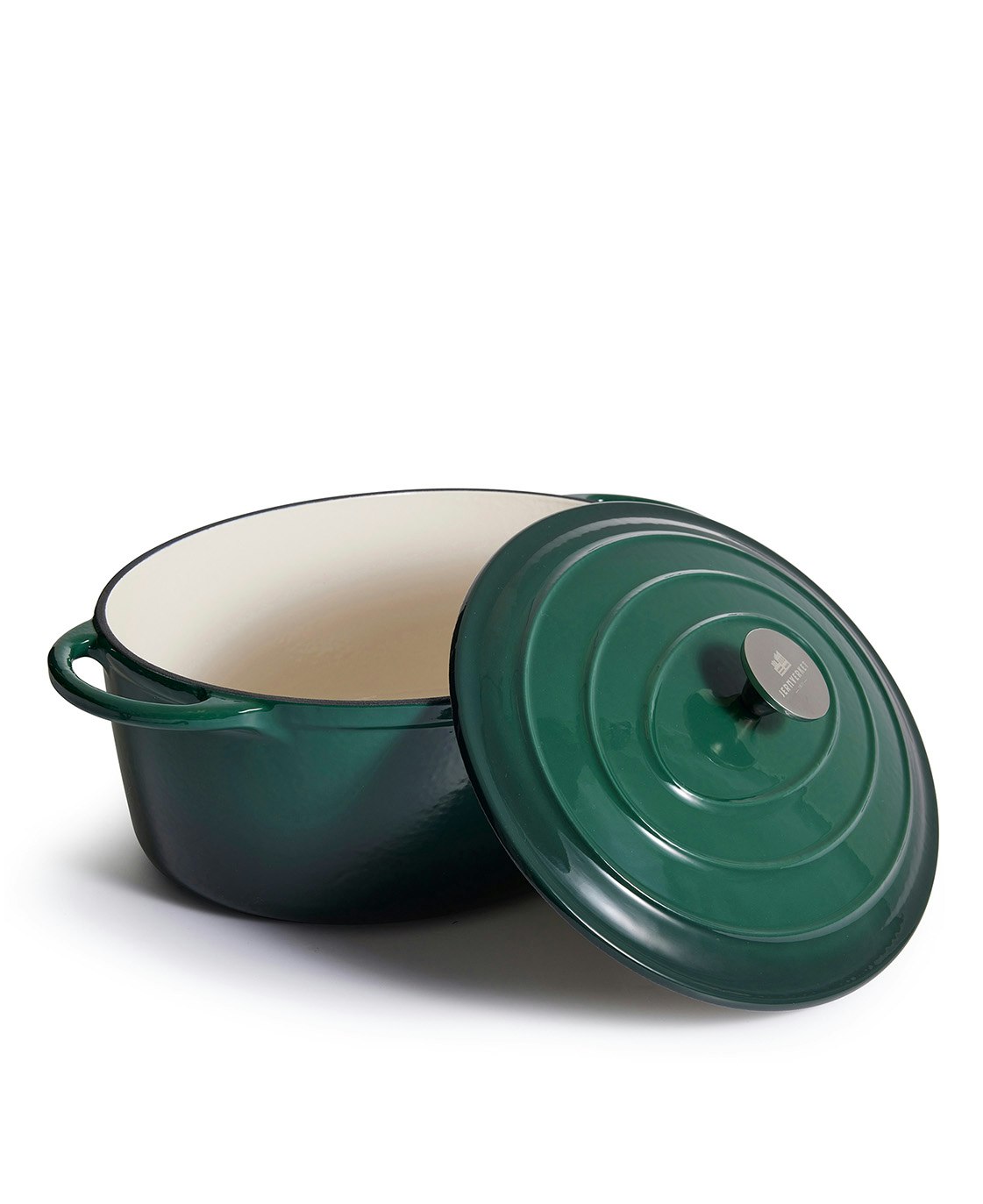 Oval Gjutjärnsgryta från Jernverket 8L - Verde Oscuro