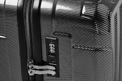 Stor modern resväska från Sutherland & Sons - Black