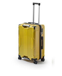 Modern mellanstor resväska från Sutherland & Sons - Yellow