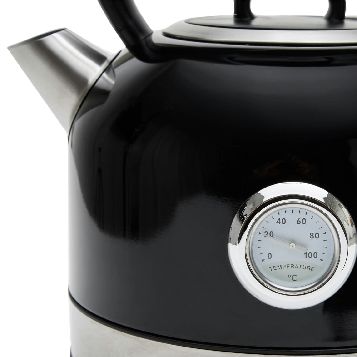 Champion Vattenkokare Retro 1,7L - Svart