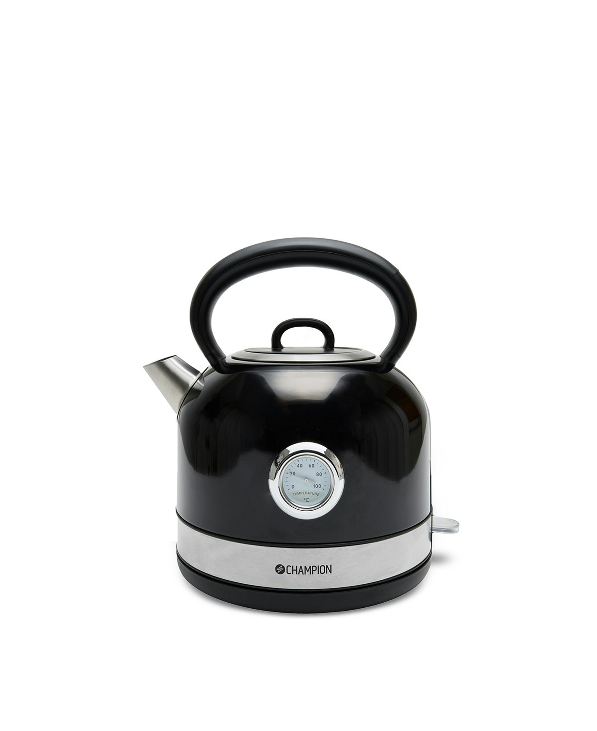 Champion Vattenkokare Retro 1,7L - Svart