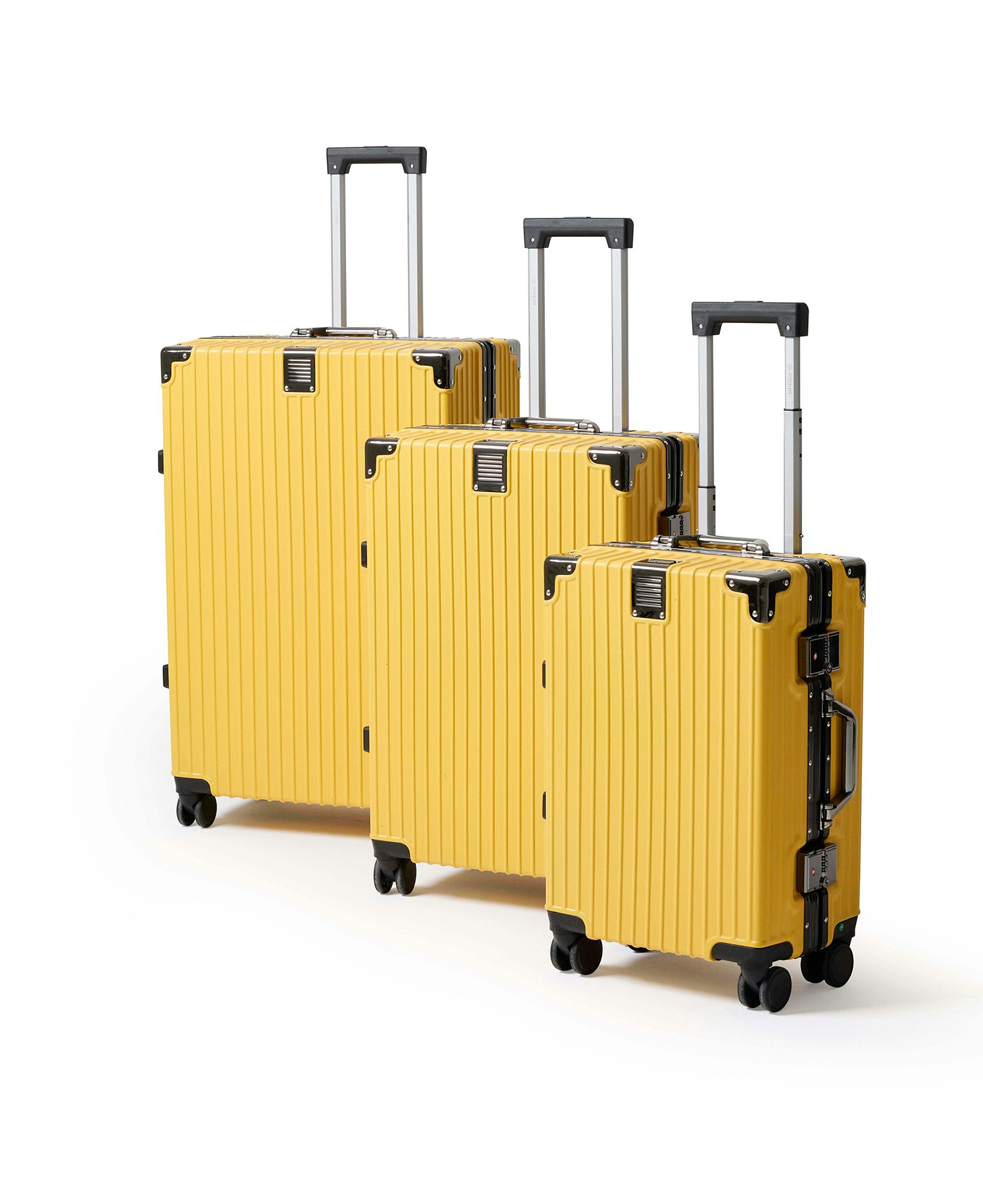 Stilrent väskset från Sutherland & Sons - Yellow 3-set