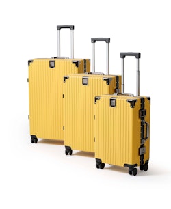Stilrent väskset från Sutherland & Sons - Yellow 3-set