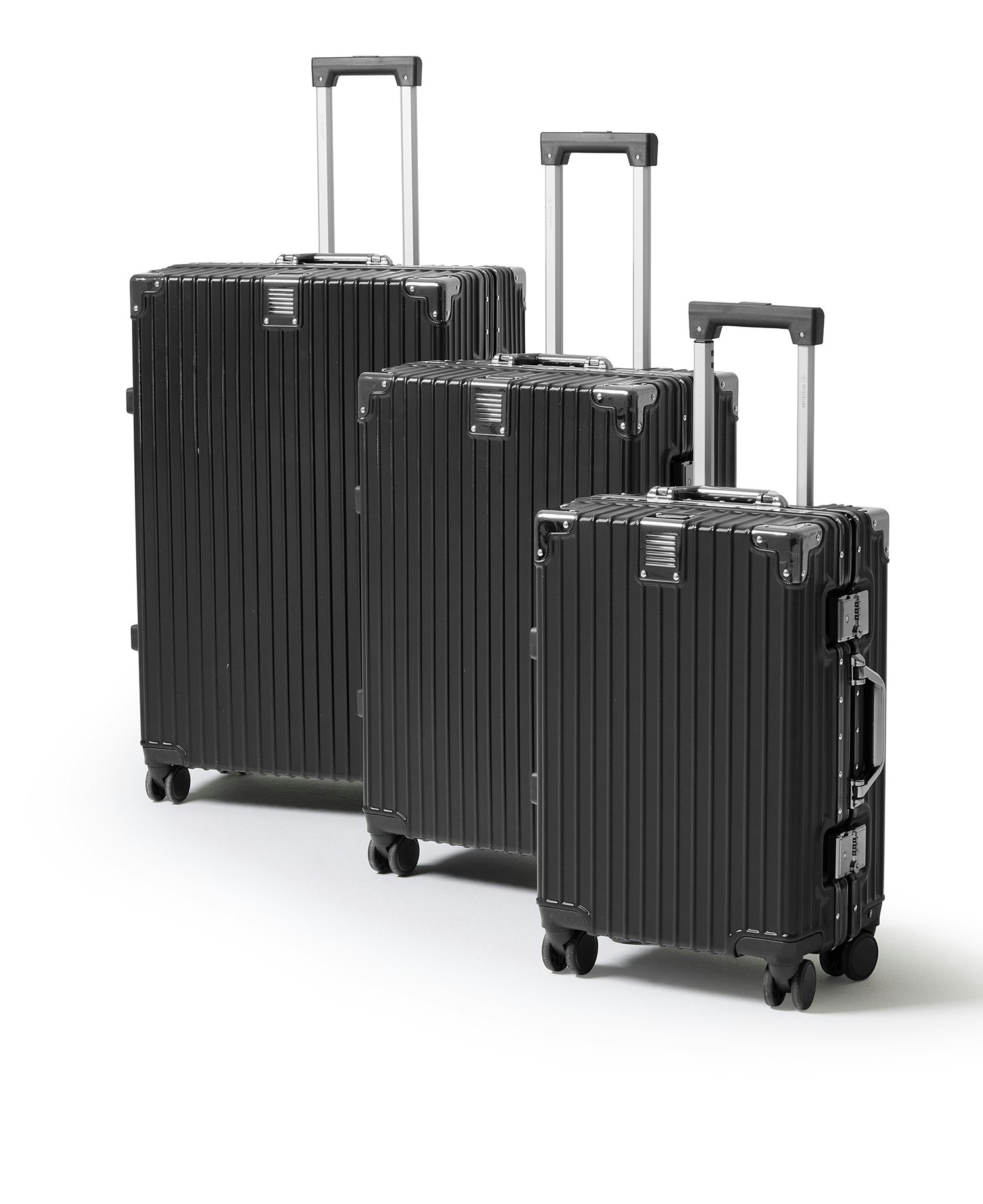 Stilrent väskset från Sutherland & Sons - Black 3-set
