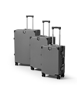 Stilrent väskset från Sutherland & Sons - Carbon Grey 3-set
