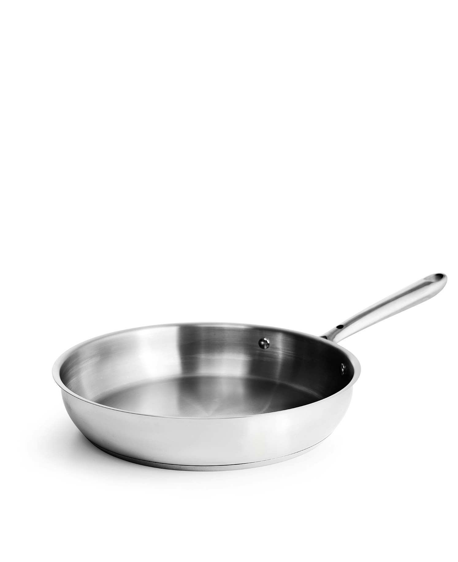 Hållbar och elegant stekpanna i rostfritt stål från Jernverket – 28 cm
