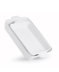 Snyggt set om 2 ugnsformar från Jernverket - Glossy White