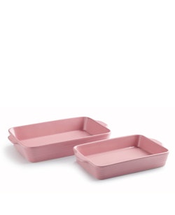 Snyggt set om 2 ugnsformar från Jernverket - Glossy Pink